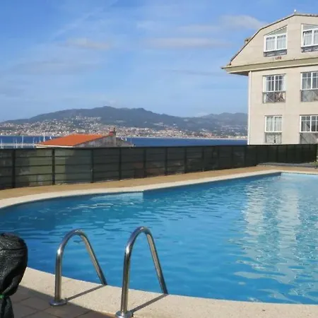 Maravilloso Apartamento Con Vistas Al Mar Baiona Esterno foto