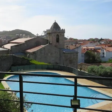 Maravilloso Apartamento Con Vistas Al Mar Baiona Esterno foto