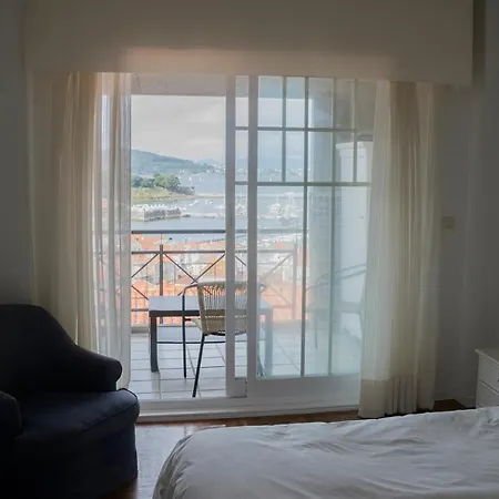 Maravilloso Apartamento Con Vistas Al Mar Baiona Esterno foto